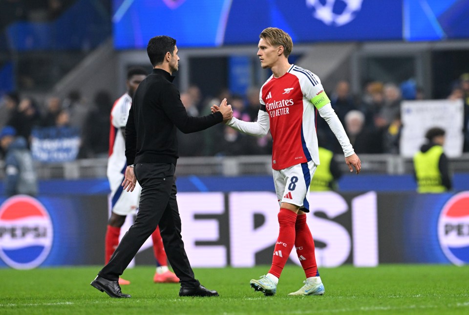 Arteta displayed faith in Odegaard and eventually awarded him the armband