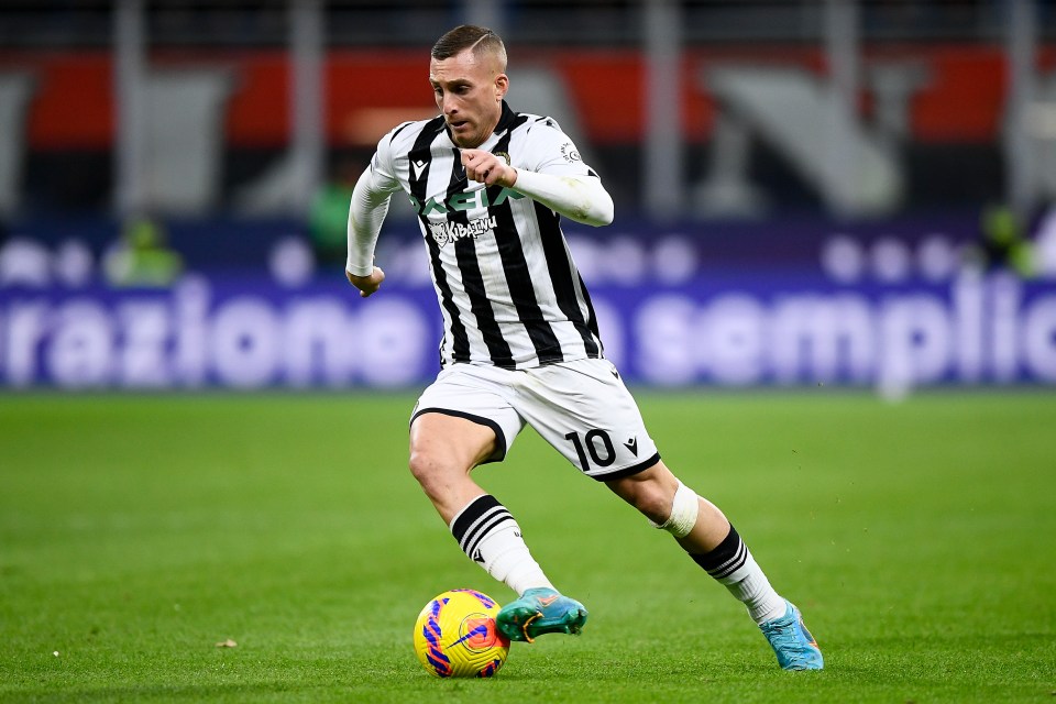 Deulofeu's time at Udinese has been plagued by a serious knee injury