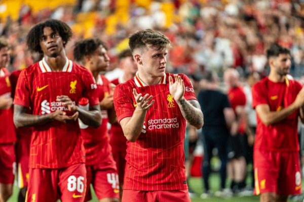 Ben Doak, pre-season friendly vs. Real Betis (Image: Gary Wiggins/ISN Soccer)