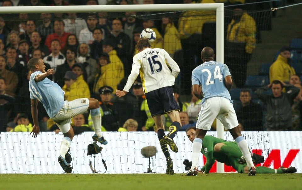 As full time approached, it was Crouch who emerged as the match-winner