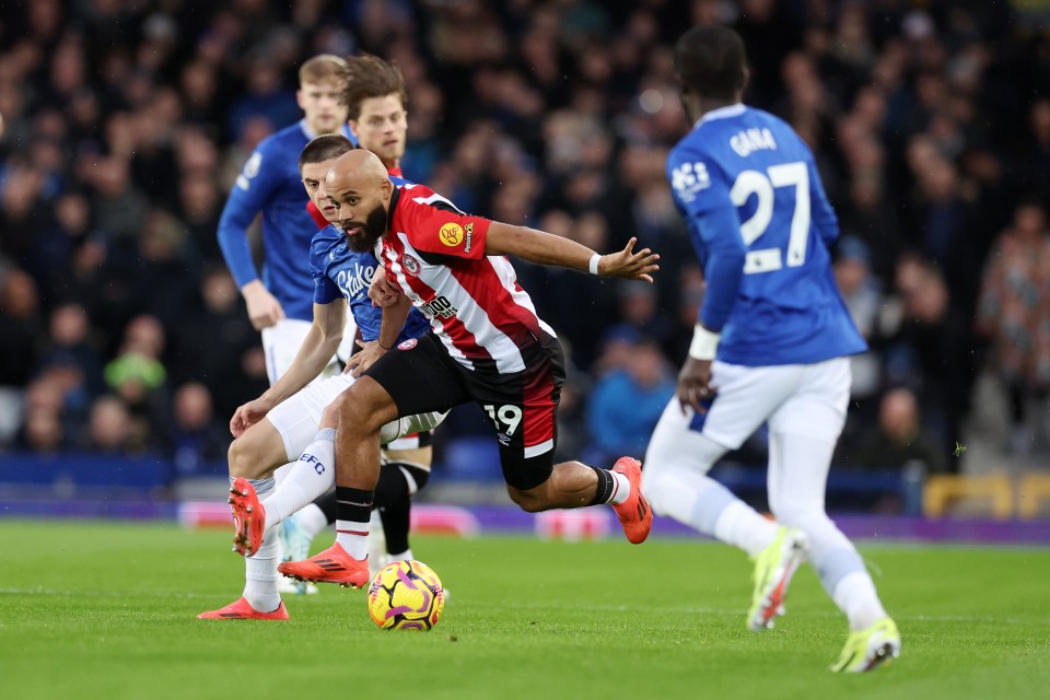 It was another tough afternoon for Everton who failed to win against Brentford