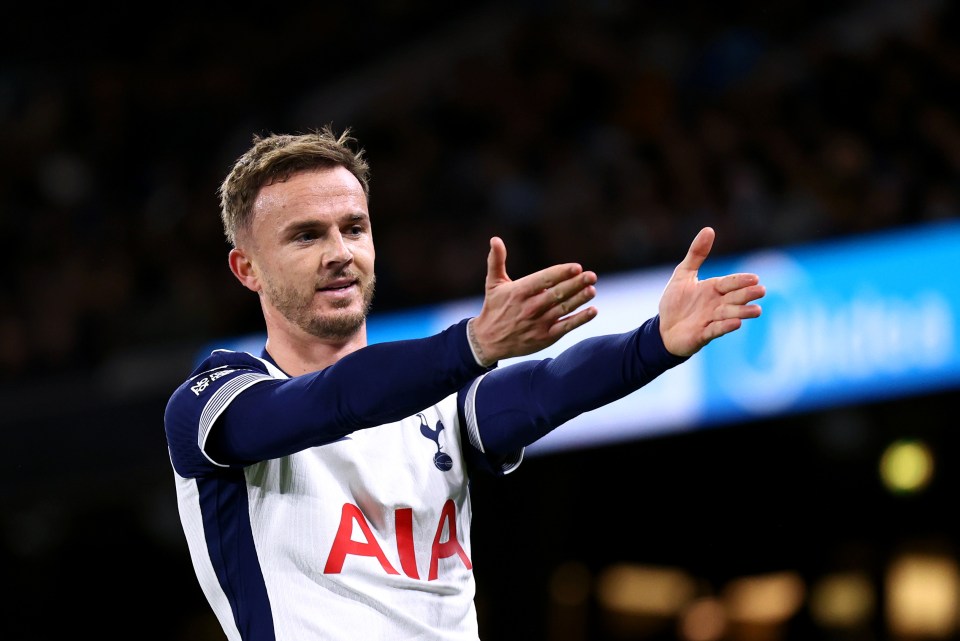 Maddison put in one of his best performances in a Spurs shirt during the 4-0 win over Man City