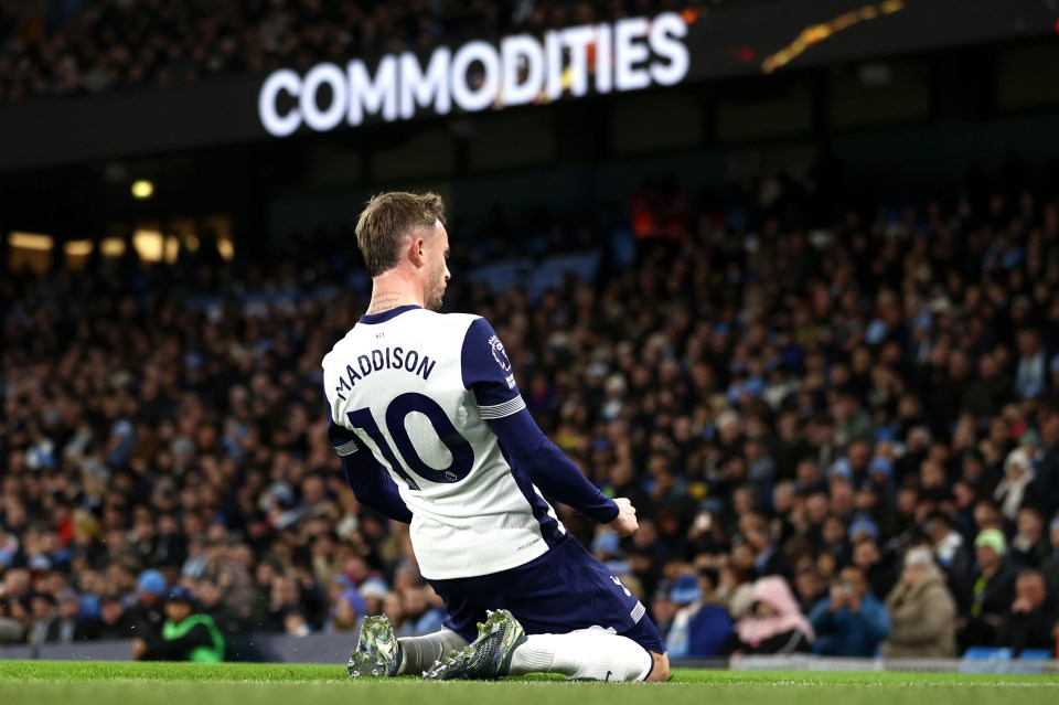 Maddison's brace piled more misery on the out of form Premier League champions