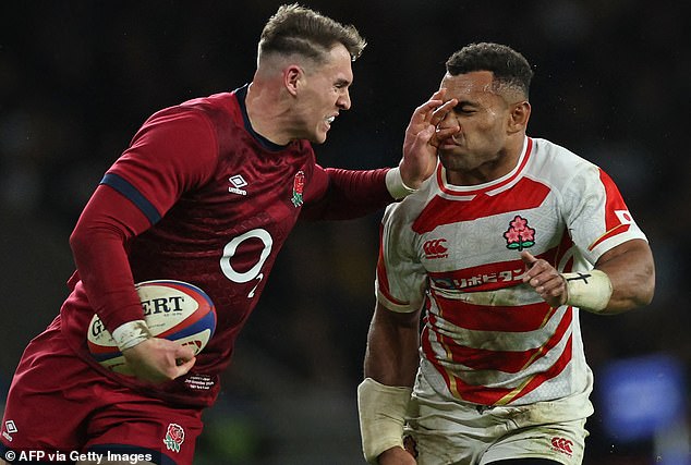 England steamrolled Jones' Japan side to win 59-14 in his return to the home of England rugby