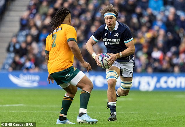 Forward Jamie Ritchie impressed on his return to the Scotland XV