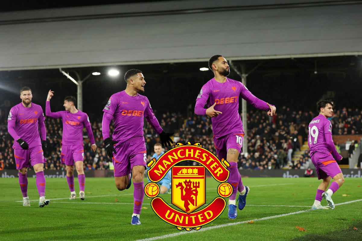 Matheus Cunha celebrates during Fulham vs Wolves