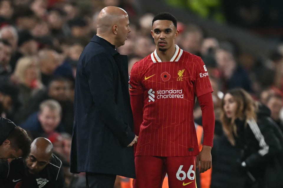 Alexander-Arnold's future at Liverpool remains unclear