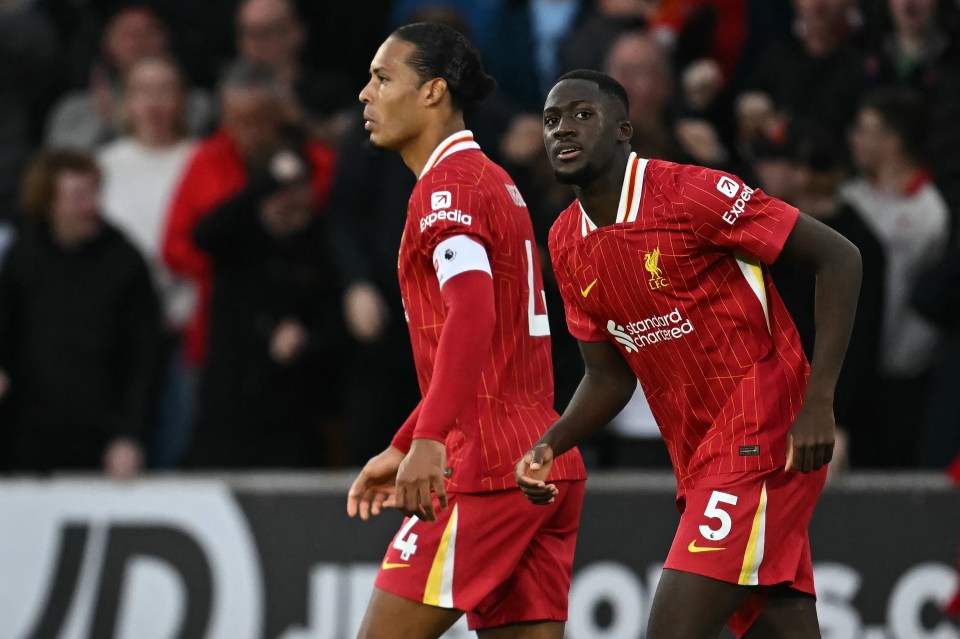 Keown believes that Konate has overtaken Van Dijk as the best defender in the Premier League