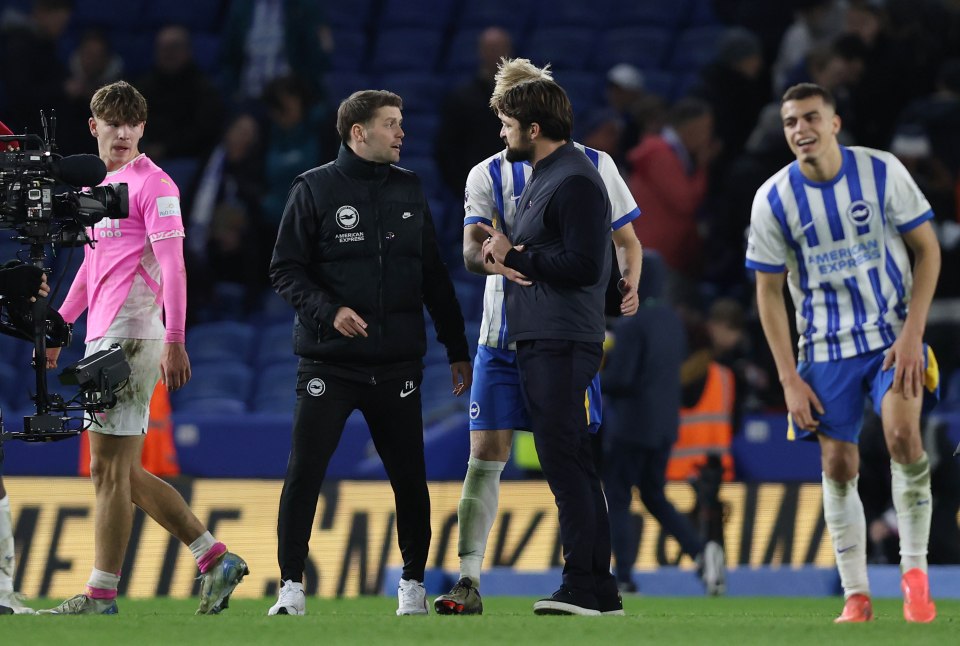 Martin was unhappy with Hurzeler's attempts to get Southampton players booked