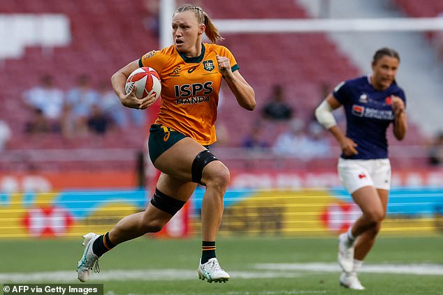 The Aussie try-scoring machine is already second on the all-time list and she is only 22