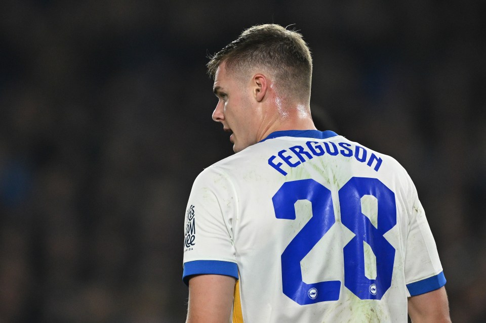 Ferguson has been linked with a loan exit from Brighton in January