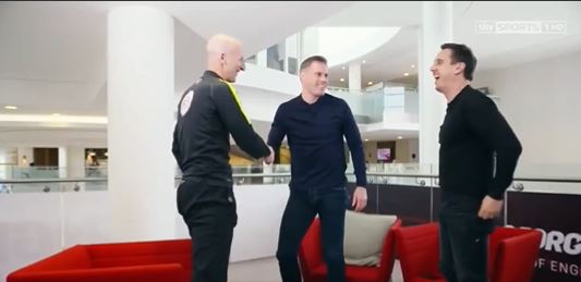 Arsenal fans have been left raging at a historic video of Gary Neville and Mike Riley