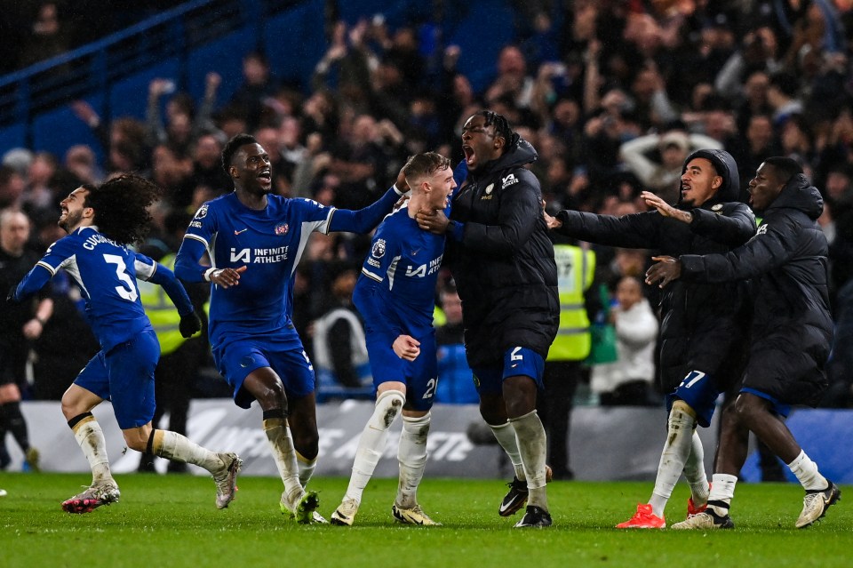 Palmer made history in a hugely dramatic finale at Stamford Bridge