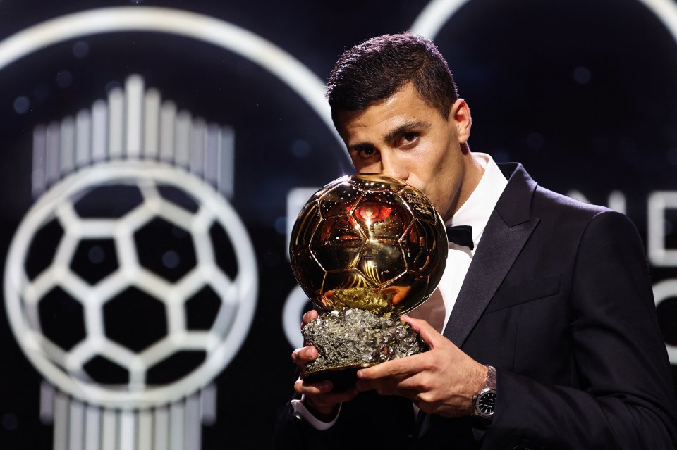 Rodri is the latest recipient of the Ballon d'Or