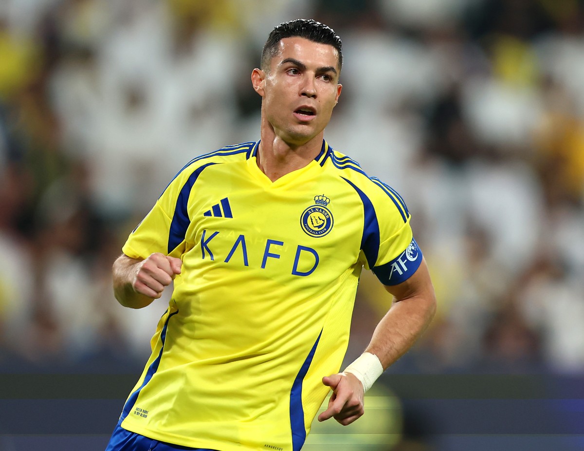 Cristiano Ronaldo in action for Al Nassr