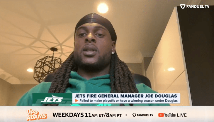 Davante Adams was unsurprised that the Jets fired GM Joe Douglas.