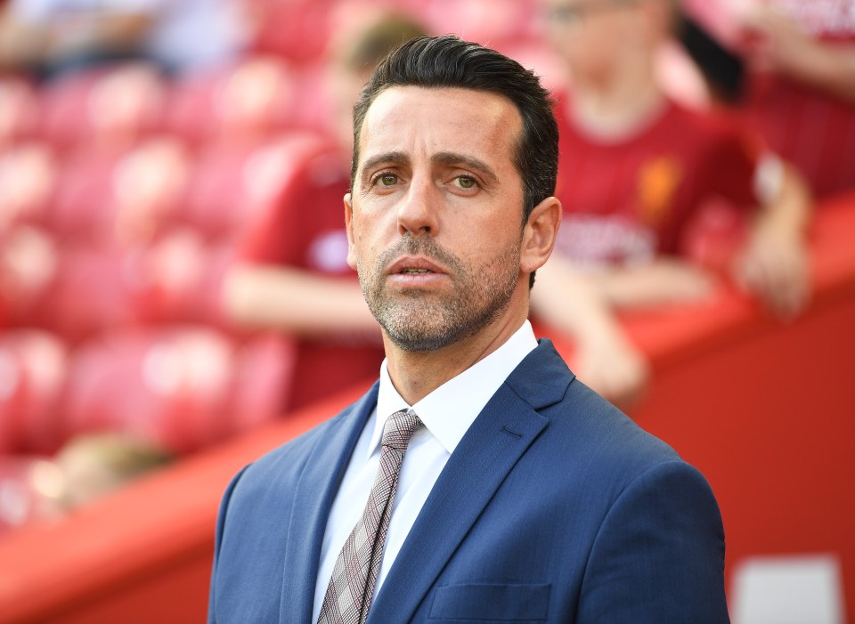 Edu has departed Arsenal after five years working upstairs