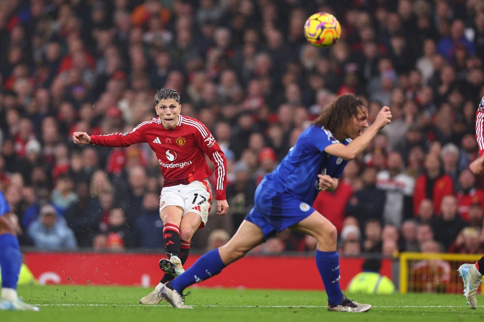 Alejandro Garnacho scored a stunner against the Foxes but refused to celebrate