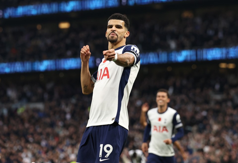 Solanke completed the turnaround as Spurs put on a second-half show against Aston Villa