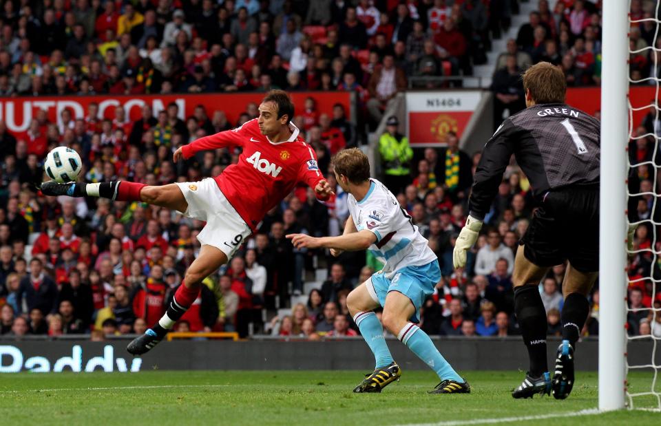 Berbatov started creating his silky touch from a young age