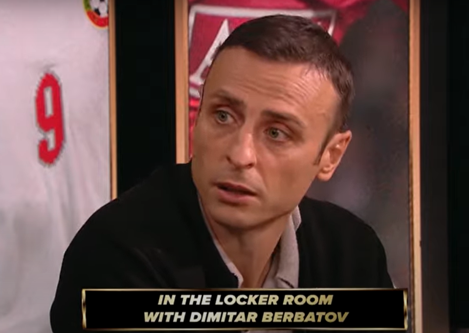 Berbatov was determined to become a footballer despite the challenges in his way