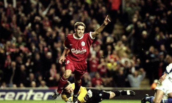 Owen made a huge impression on Liverpool and England after breaking into the first team at Anfield in 1997