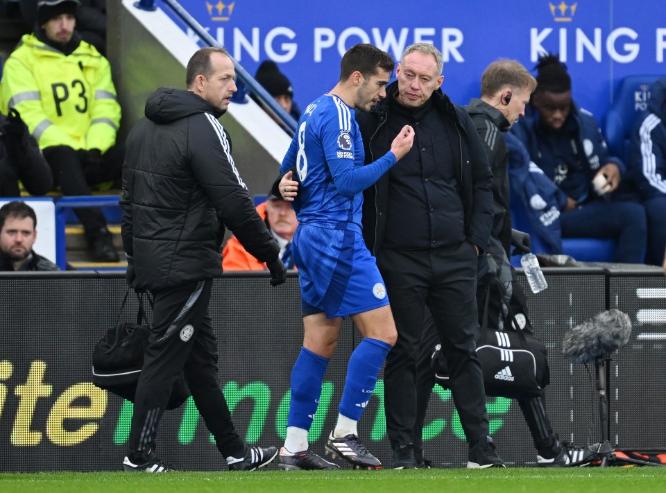 Winks had gone off injured in the first half in the defeat that day