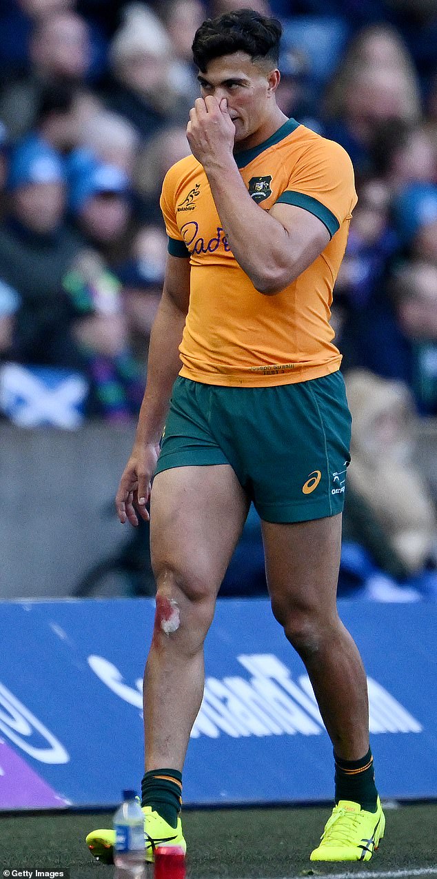 Suaalii has impressed for the Wallabies on the Spring Tour after defecting from the NRL