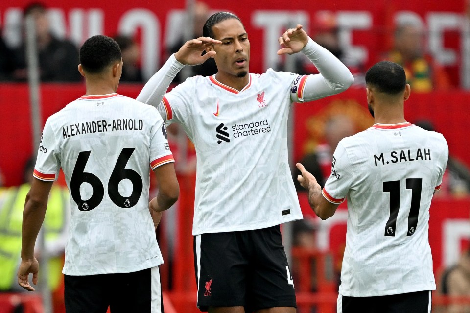 Virgil van Dijk is still at the top of his game having helped Liverpool to a superb start to the season