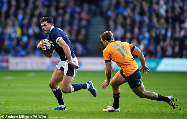 Blair Kinghorn was named man of the match after Scotland's thrilling victory over Australia