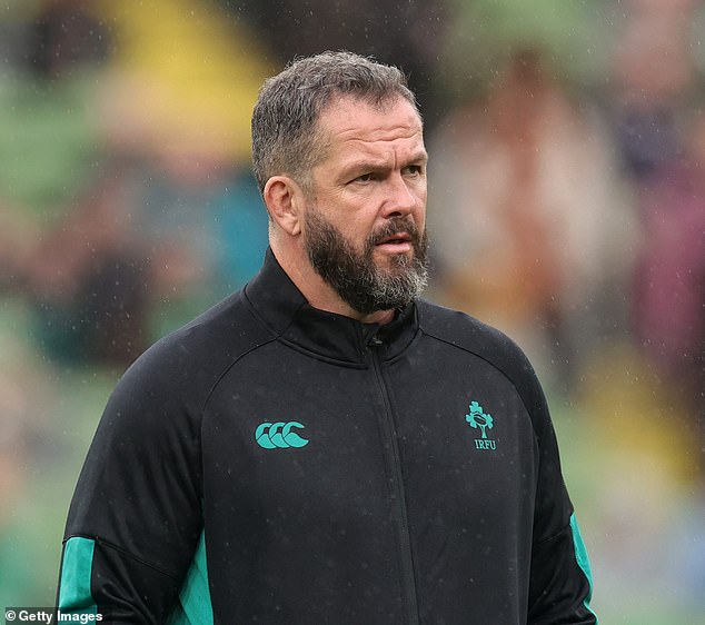 Saturday's win was Ireland coach Andy Farrell's last game before going on tour with the Lions