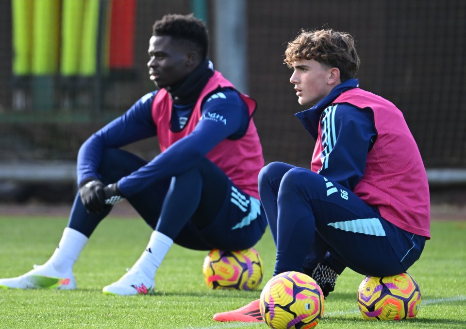 He can take inspiration from the likes of Bukayo Saka who also emerged from the academy