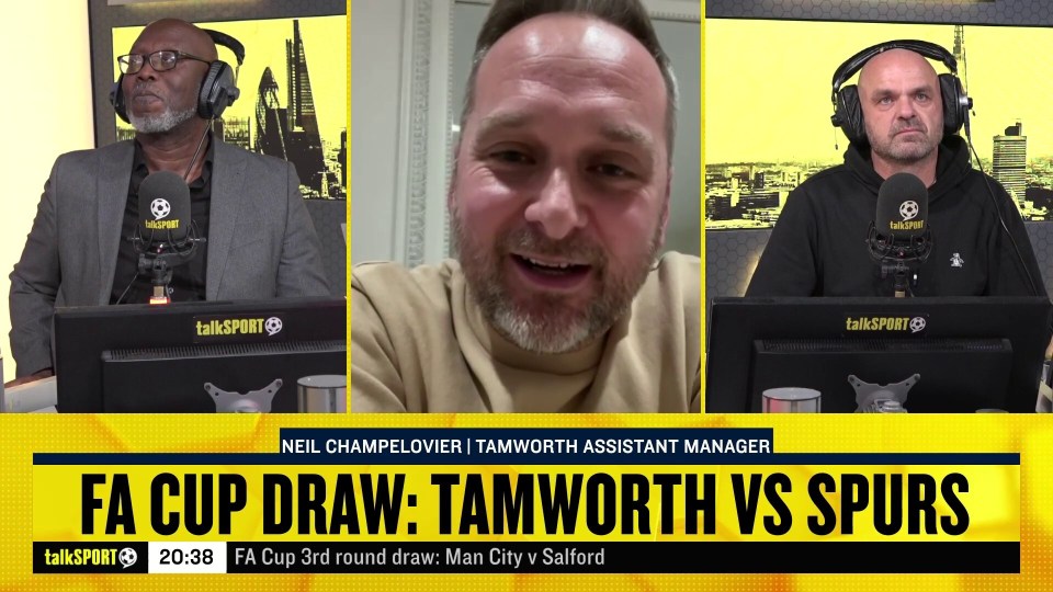 Tamworth coach Champelovier has discussed his thoughts on the FA Cup draw