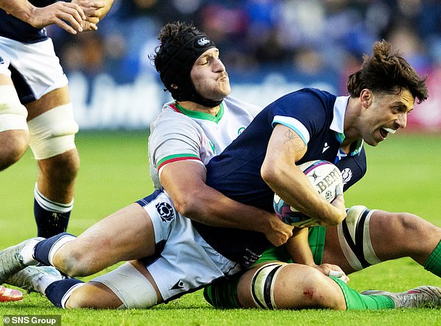 Hastings was an impressive figure for Scotland in their Autumn Test defeat of Portugal