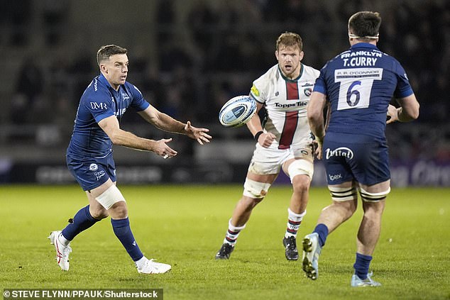 Sale's George Ford (left) is set to stay at the club despite interest from old side Leicester Tigers