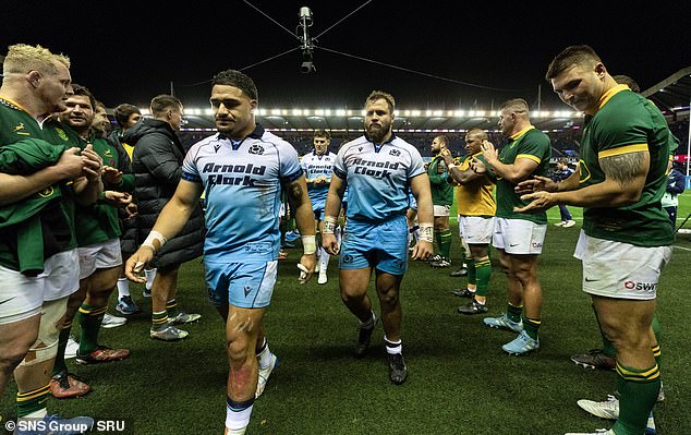 The Scots followed up Fiji win with defeat against world champions South Africa