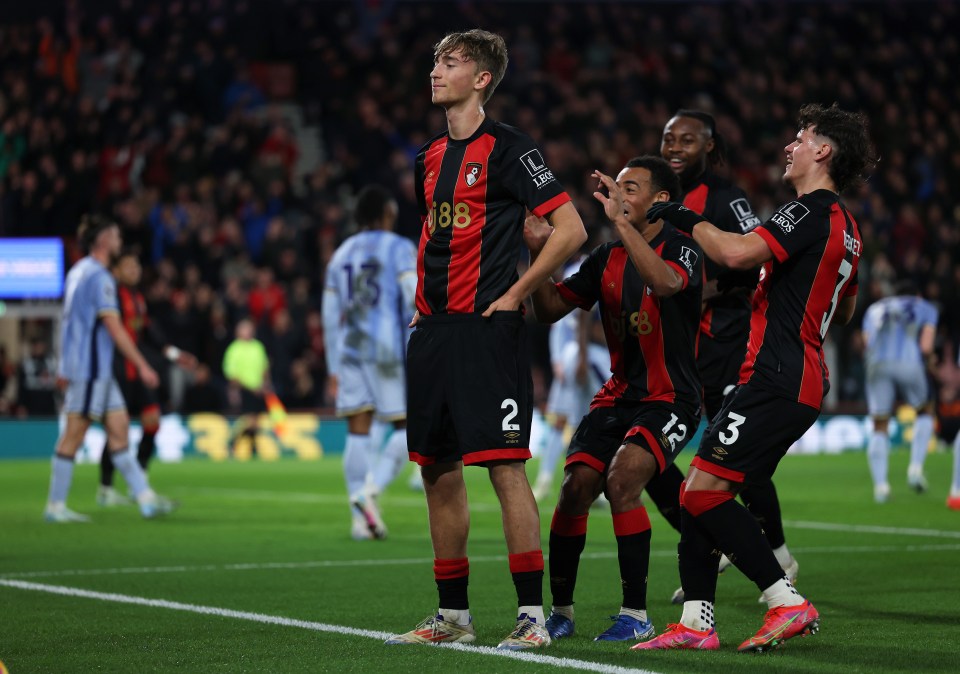 It was Bournemouth's night