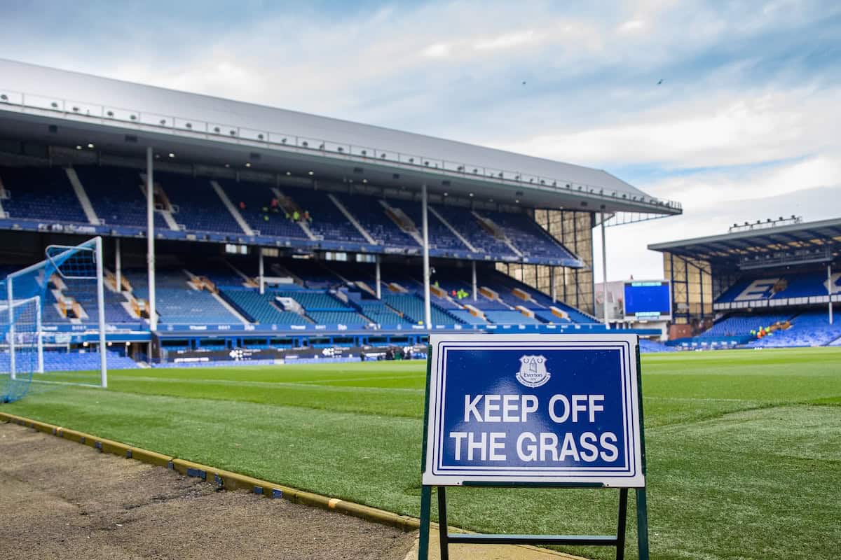 LIVERPOOL, ENGLAND - Thursday, April 27, 2023: A general view of Goodison Park before the FA Premier League match between Everton FC and Newcastle United FC at Goodison Park. (Pic by Jessica Hornby/Propaganda)