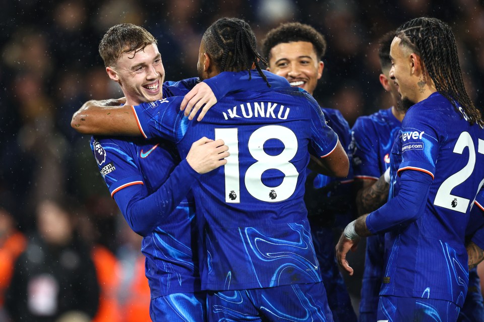 The Blues are second after putting five past Southampton on Wednesday night