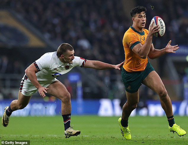 Rugby league convert Suaalii was sensational for Australia in win over England