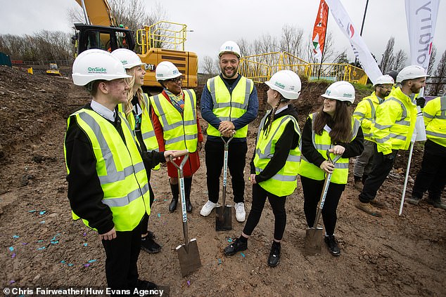 The £11million youth facility is being constructed in one of Britsol's poorest areas