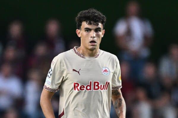 Stefan Bajcetic of FC Red Bull Salzburg (Alamy image)