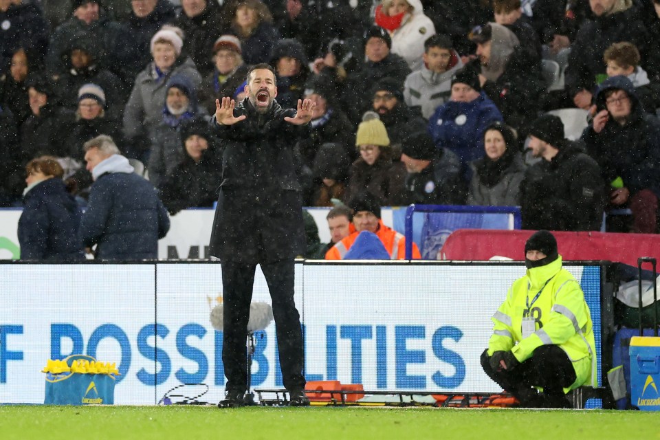 Van Nistelrooy has won four points from his first two league games