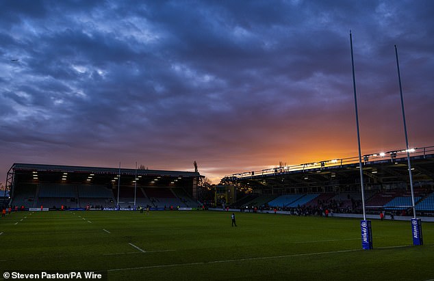 Sunday's game took place in front of plenty of empty seats at The Stoop in south-west London