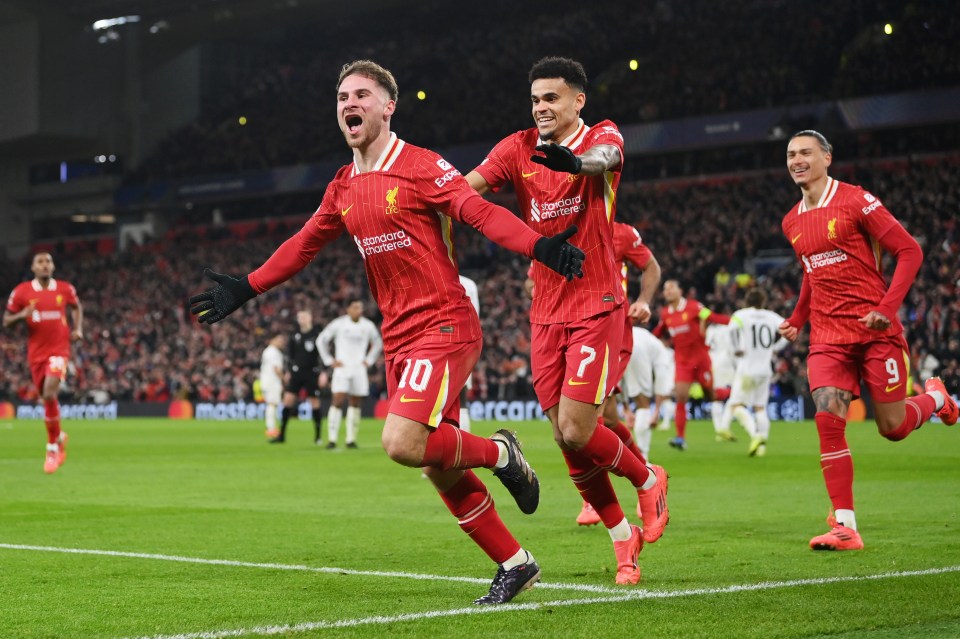 Mac Allister scored Liverpool's opener against Real Madrid