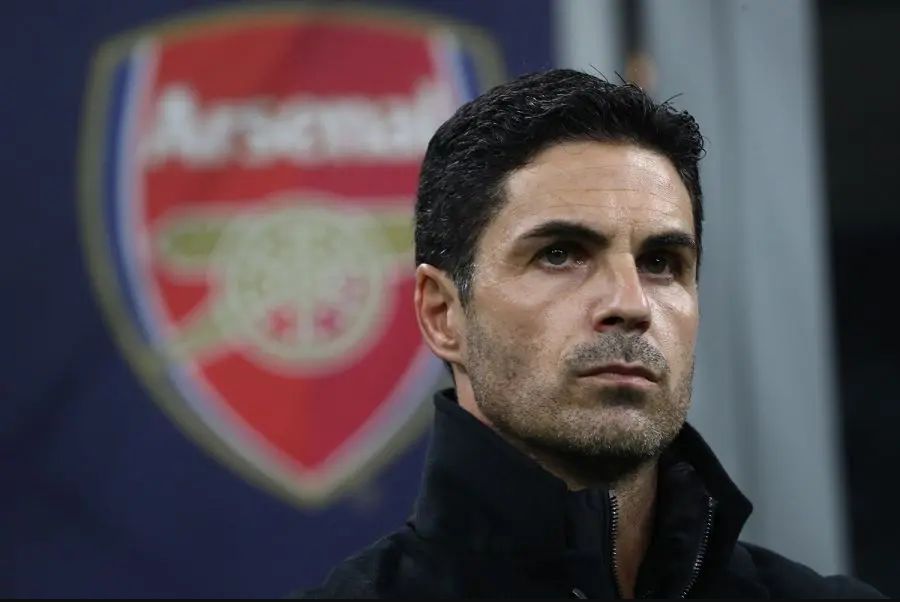 Arsenal manager Mikel Arteta