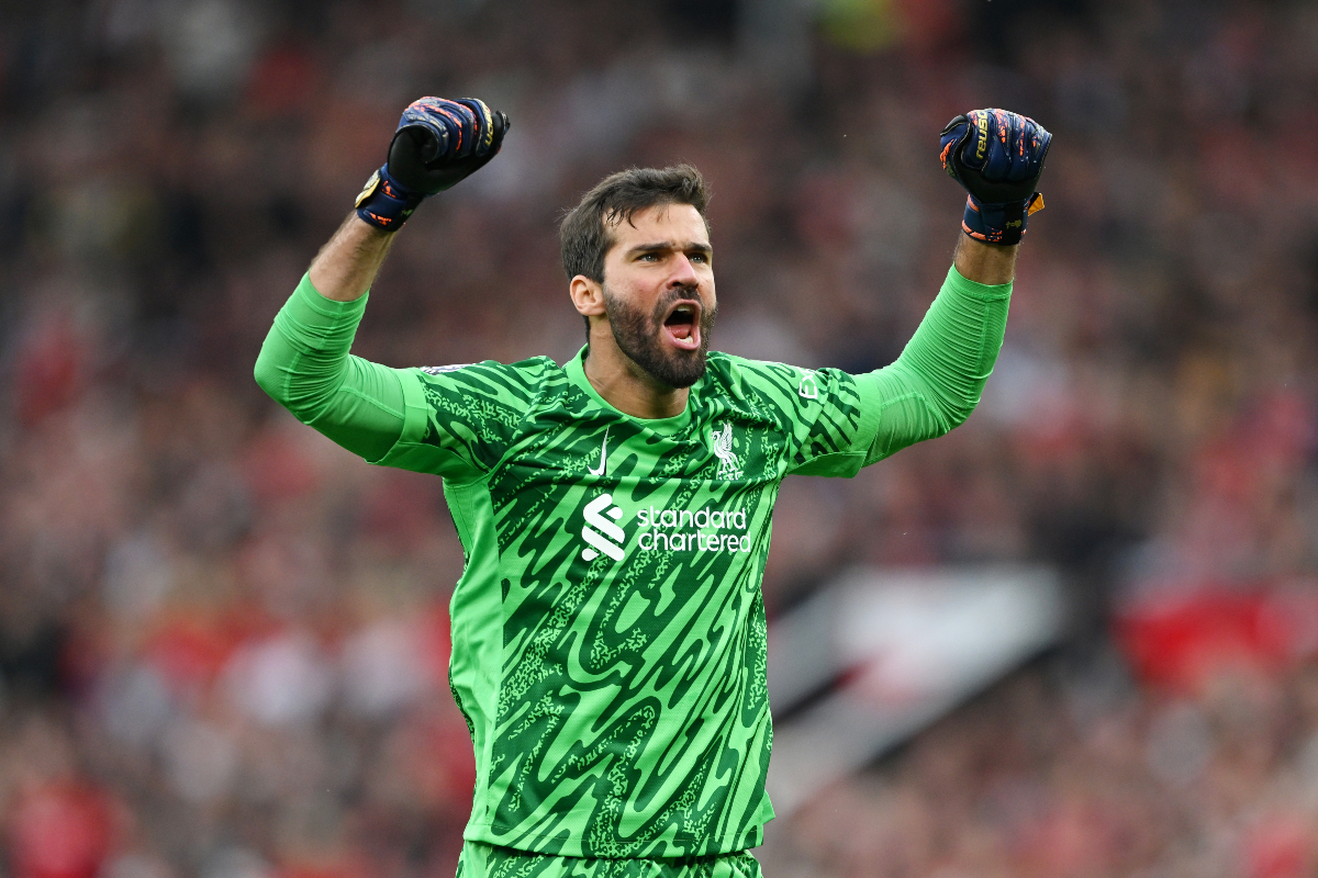 Alisson has returned for Liverpool.