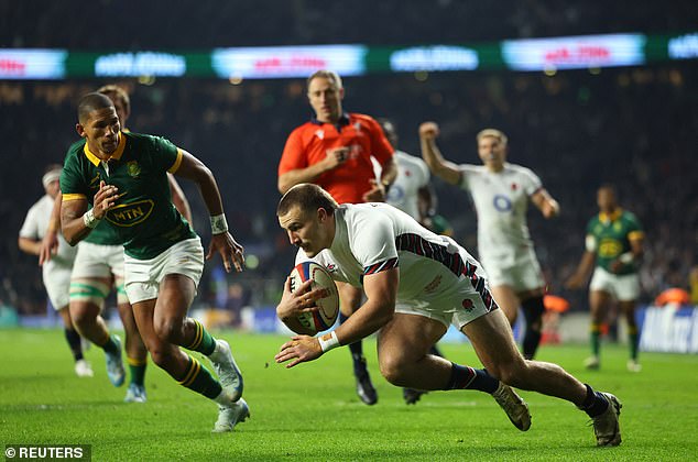 England’s early try at Twickenham didn’t draw a flicker of a response from their boss