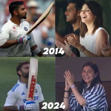 Virushka 2014 and 2024