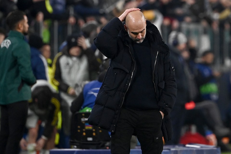 Guardiola is feeling the heat after a torrid run of form